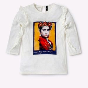 Unique Rio Girl Frida Kahlo Shirt - 11/12 More like 8/9